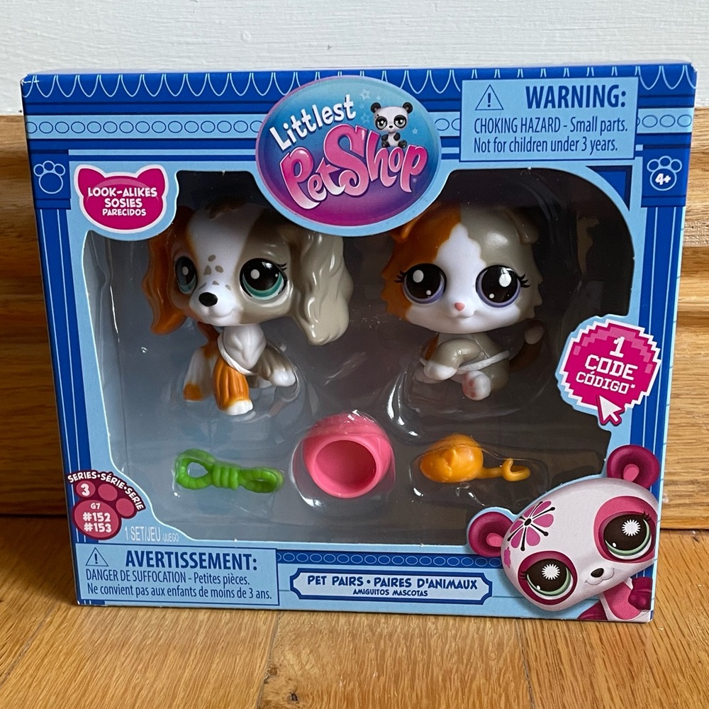 Littlest Pet Shop Toy Series 3 - Look Alike 2-Pack